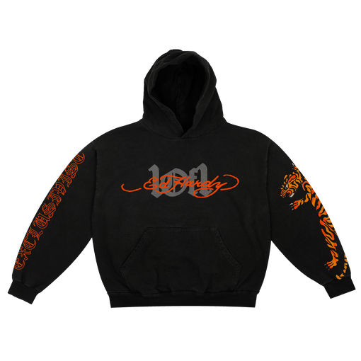 Moletom Exclusivist 1of1 x Ed Hardy Og Signature Tiger Preto