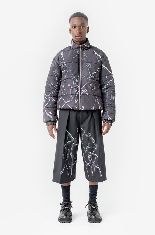 Jaqueta Puffer Pace "Xp Down Jacket Black" Preto