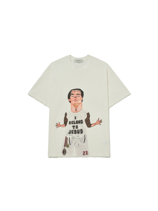 Camiseta Piet "Illustrated Relaxed" Off White
