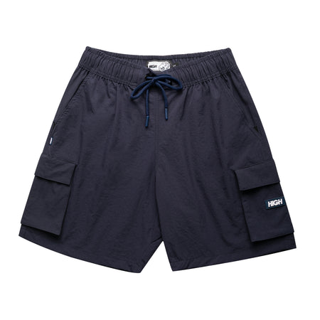 Shorts High "Ripstop Cargo" Azul Marinho