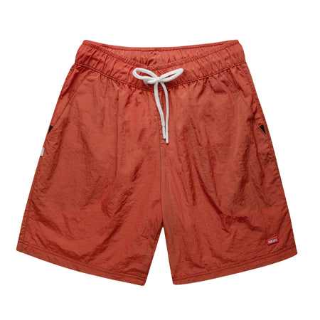 Shorts High "Logo Line" Coral