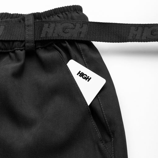 Calça High "Logo Line" Preto