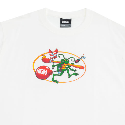 Camiseta High "Fire Starter" Branco