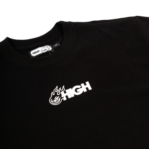 Camiseta High "Freddy Flames" Preto
