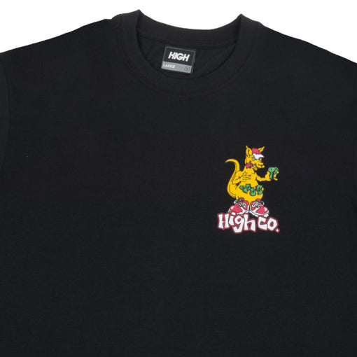 Camiseta High "Kangaroo" Preto