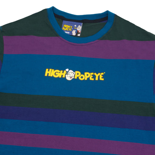 Camiseta High x Popeye "Kidz" Azul/Roxo