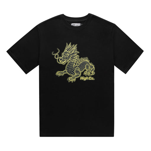 Camiseta High Night Dragon Preto