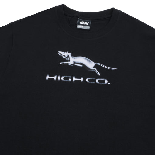 Camiseta High "Rat" Preto