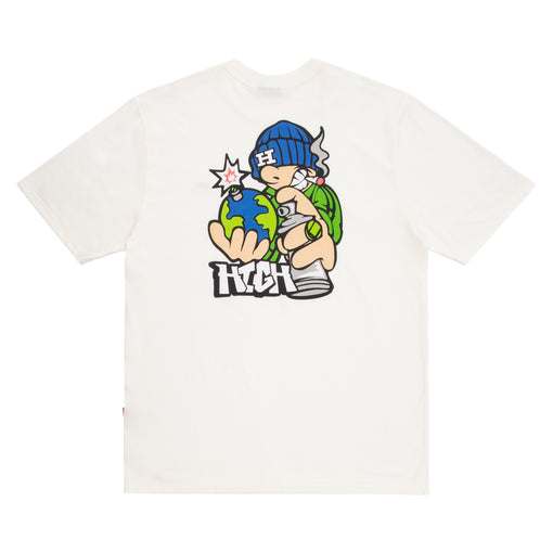 Camiseta High "Rebel" Branco