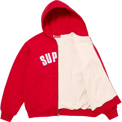 Jaqueta Supreme "Arc Thermal Lined Zip Up" Vermelho