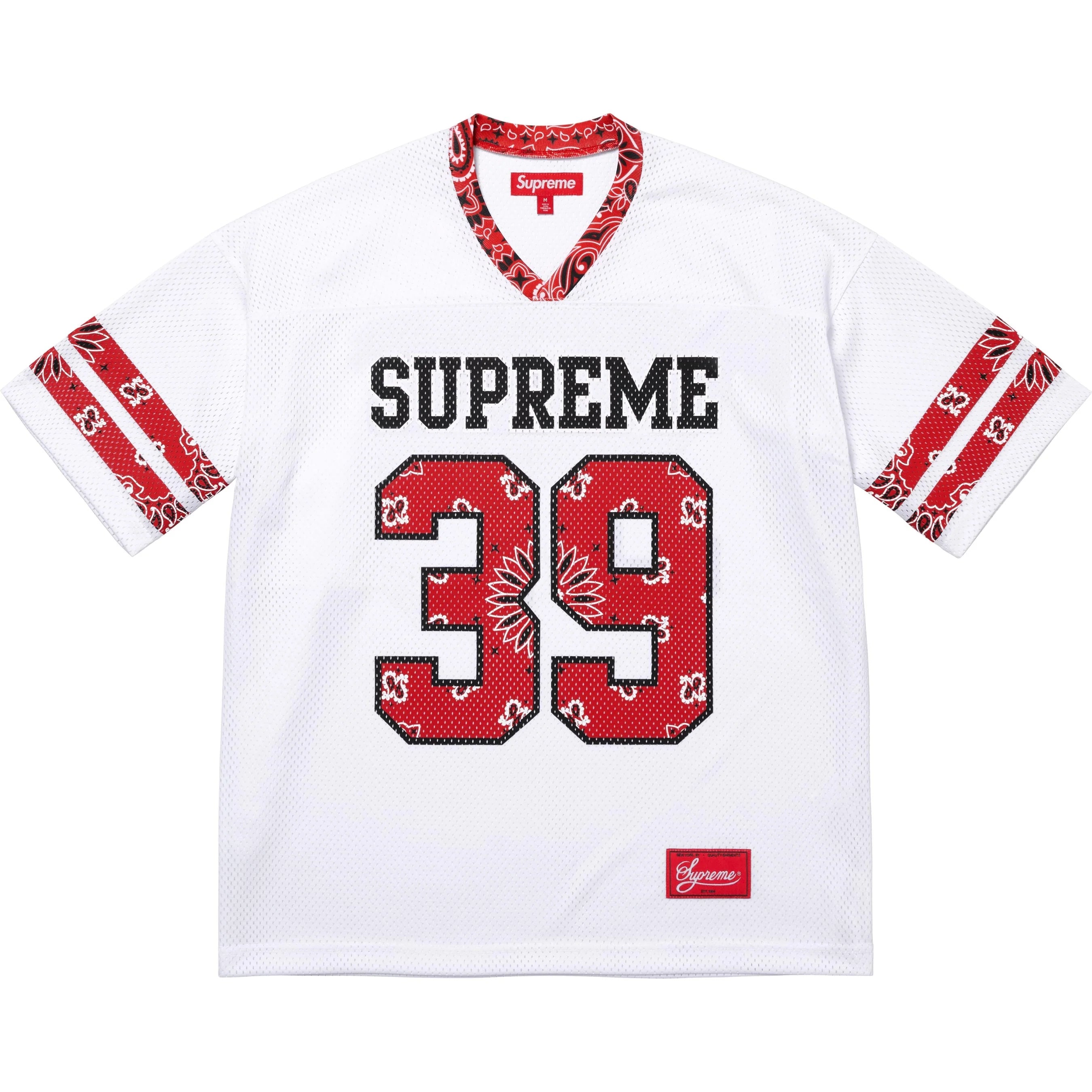 Camisa Jersey Supreme Bandana Football Camisa Jersey Supreme Bandana Football