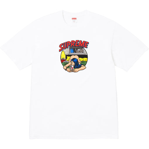 Camiseta Supreme "Bedroom" Branco