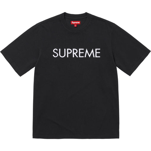 Camiseta Supreme Capital S/S Top "Black" Preto