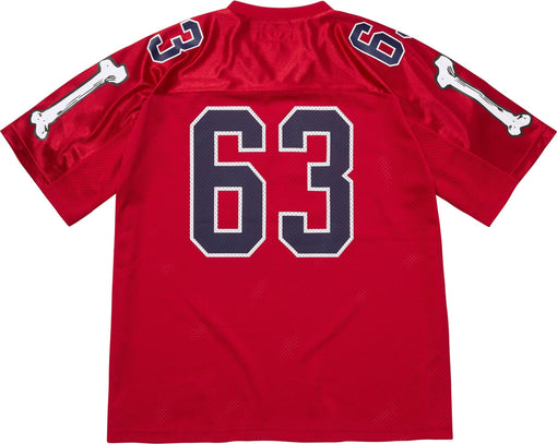 Camiseta Jersey Supreme Bones Football Vermelho