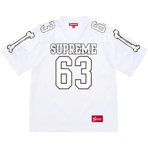 Camiseta Jersey Supreme Bones Football Branco