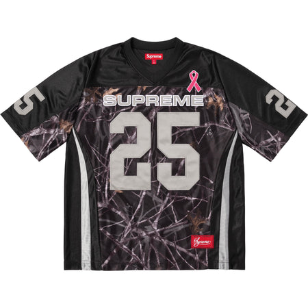 Camisa Supreme Breast Cancer Awareness Football Jersey FW25 "Black" Preto