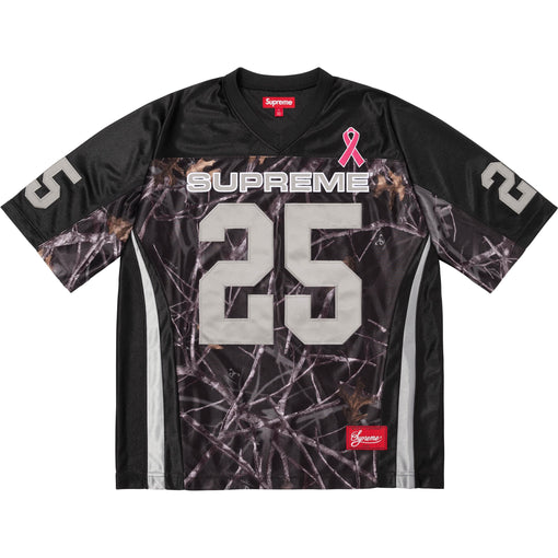 Camisa Supreme Breast Cancer Awareness Football Jersey FW25 "Black" Preto