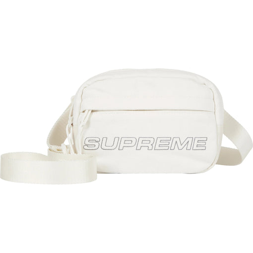 Mini Shoulder Bag Supreme Denim FW 25 Branco