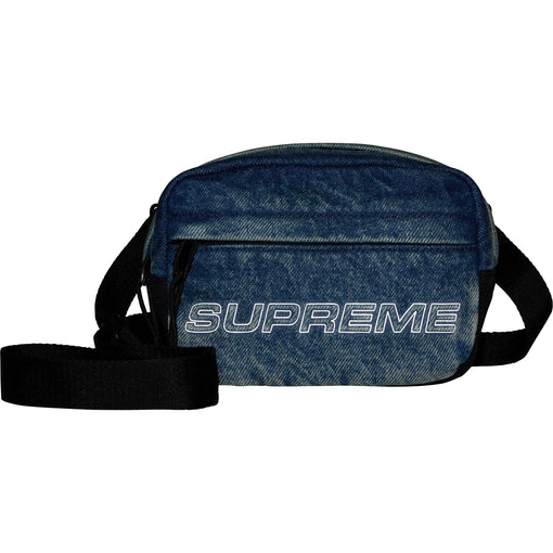 Mini Shoulder Bag Supreme Denim FW 25 Azul