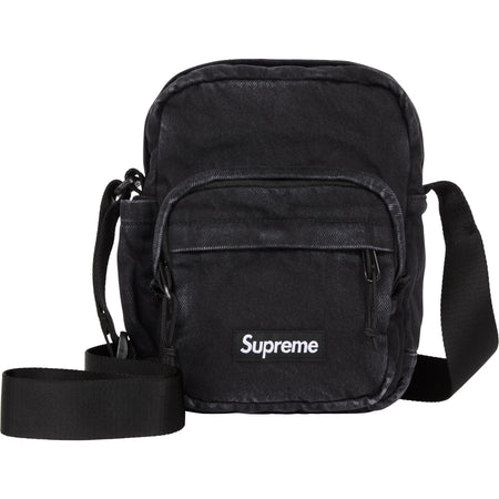 Shoulder Bag Supreme Denim FW 25  Preto