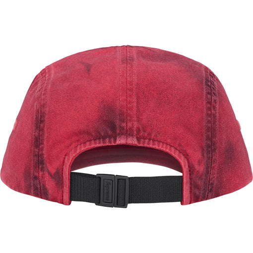 Boné Supreme Overdyed Camp Cap FW 25 Vermelho