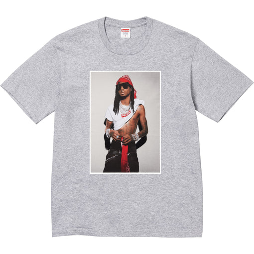 Camiseta Supreme PLAYBOI CARTI Cinza