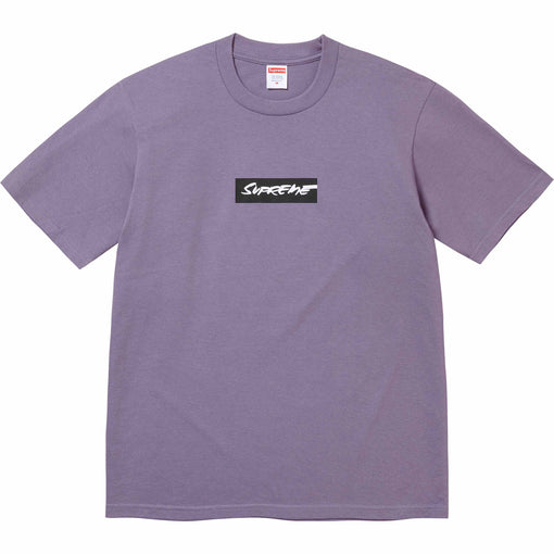 Camiseta Supreme x Futura Box Logo "Purple" Roxo