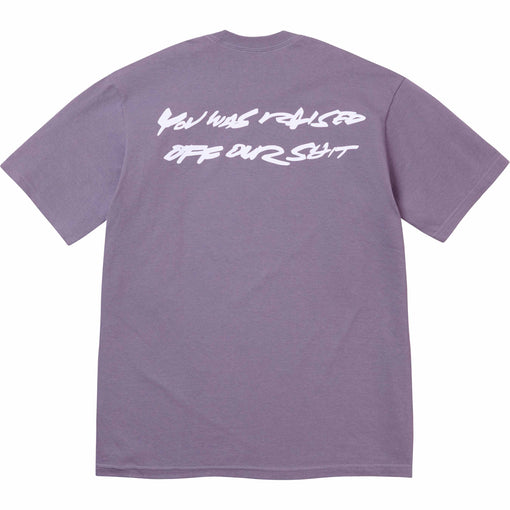 Camiseta Supreme x Futura Box Logo "Purple" Roxo