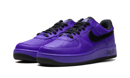 Tênis Air Force 1 Low Proto x Barcelona x Kobe Bryant Persian Violet Roxo
