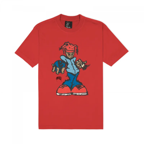 Camiseta Sufgang "Joker $" Vermelho