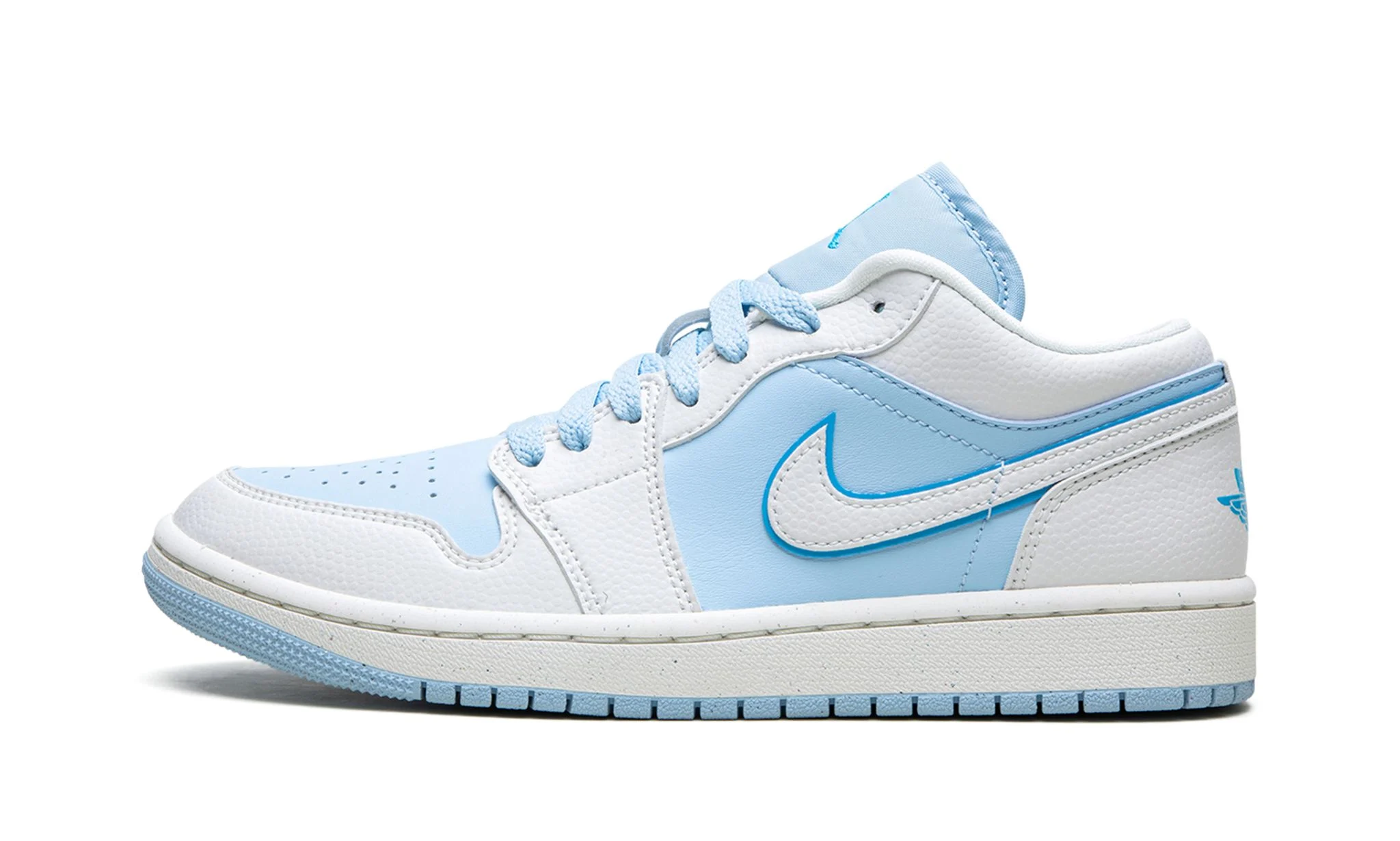 Tênis Air Jordan 1 Low Reverse Ice Blue Branco/Azul – COP CLUB