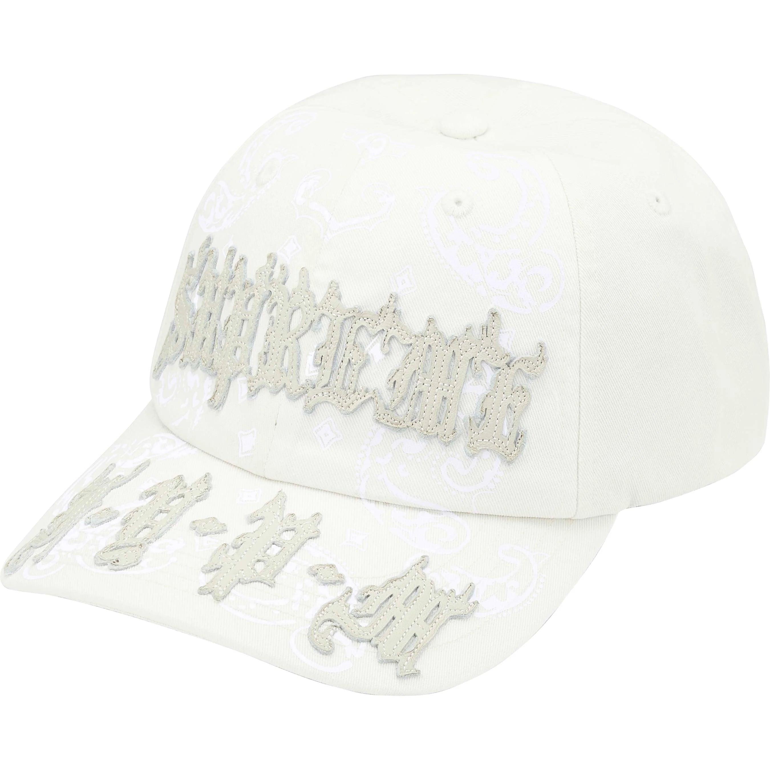 Supreme Leather Applique 6-Panel（Leather Appliqué 6-Panel