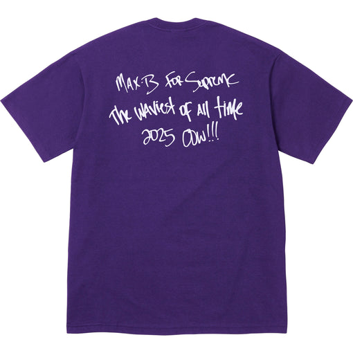 Camiseta Supreme Max B "Purple" Roxo