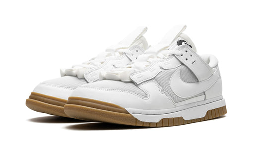 Tênis Nike Air Dunk Jumbo "Photon Dust Gum Light Brown" Branco