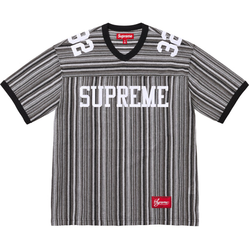 Camiseta Supreme Open Knit Football Top "Black" Preto