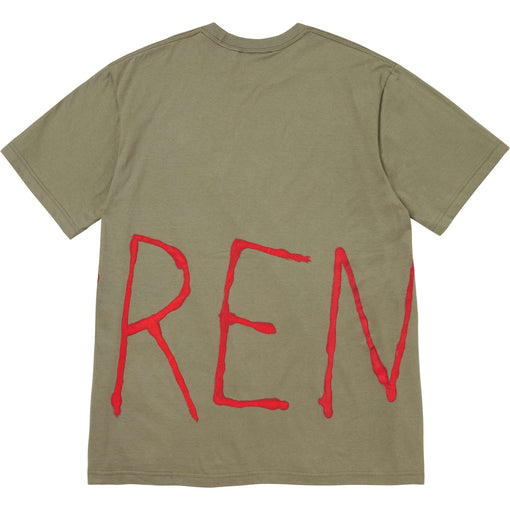 Camiseta Supreme Painted "Olive" Verde