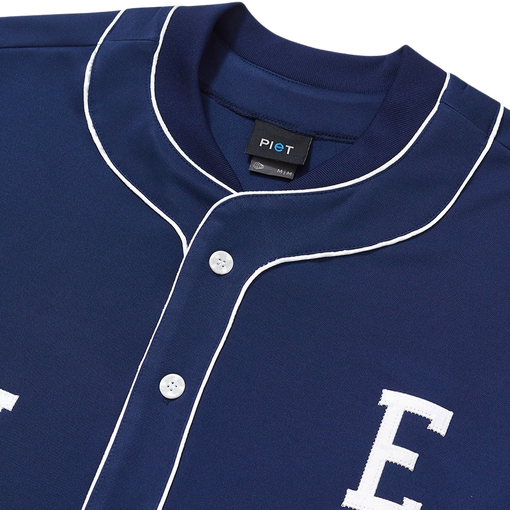 Jersey Piet "Heritage Baseball" Azul Marinho