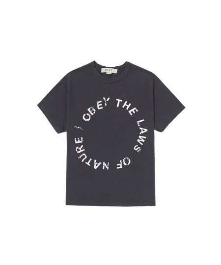 Camiseta Piet "I Obey Fitted" Preto