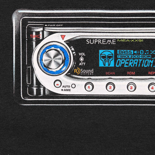 Camiseta Supreme "Receiver" Preto