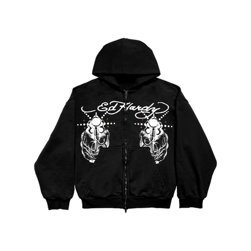 Moletom Ed Hardy Light Shot "Black" Preto