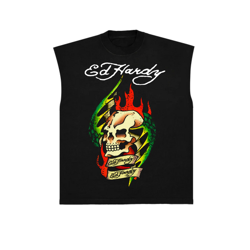 Regata Ed Hardy Skull "Black" Preto