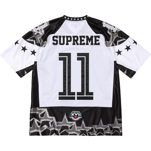 Camisa Jersey Supreme "Stars Football" Preto