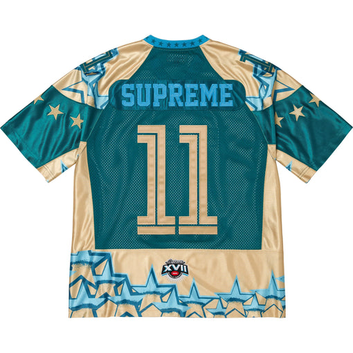 Camisa Jersey Supreme "Stars Football" Dourado