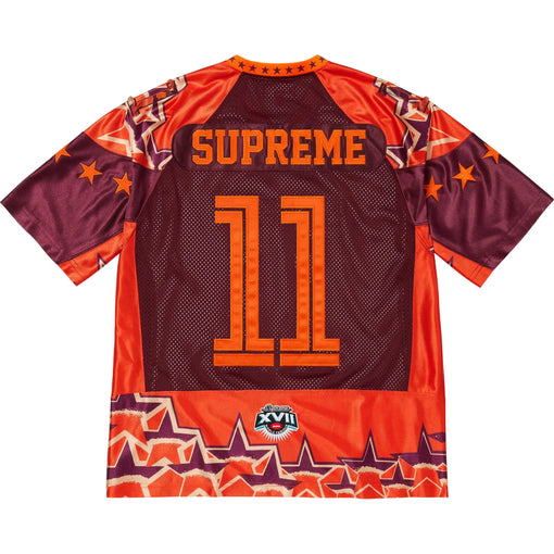Camisa Jersey Supreme "Stars Football" Laranja