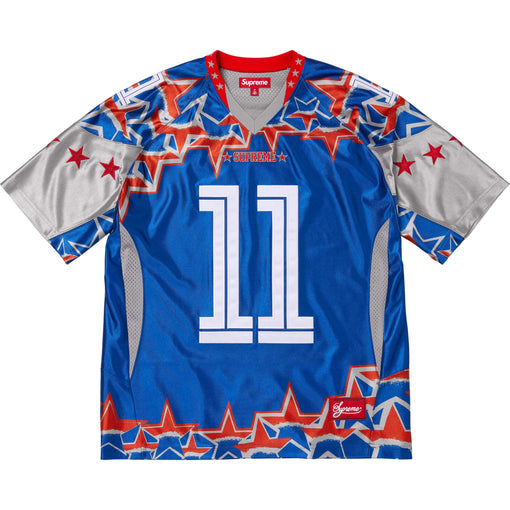 Camisa Jersey Supreme "Stars Football" Azul