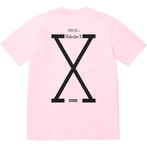 Camiseta Supreme x 40 Acres Malcolm X "Pink" Rosa