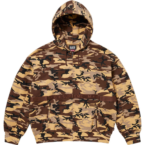 Moletom Supreme x Marithé + François Girbaud "Zip Up Hooded Sweatshirt" Camo