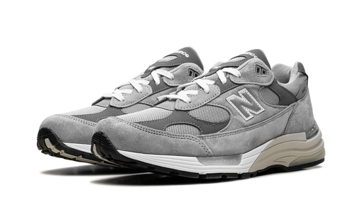 Tênis New Balance 992 MiUSA Grey Silver Metallic Cinza