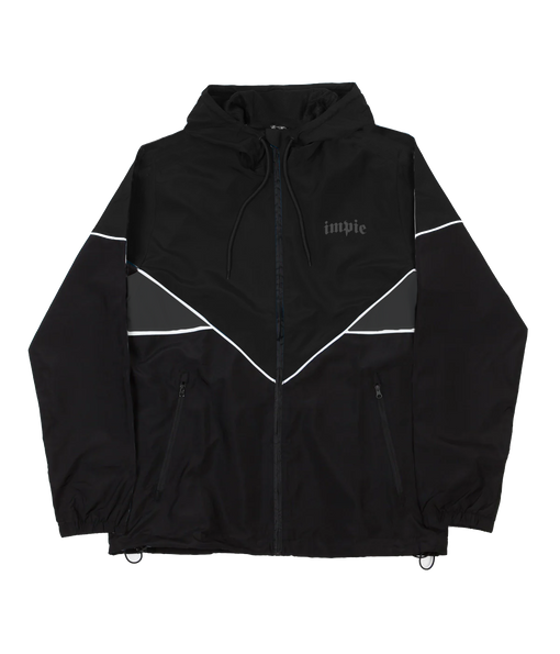 Jaqueta Windbreaker Impie "Mini Logo" Preto