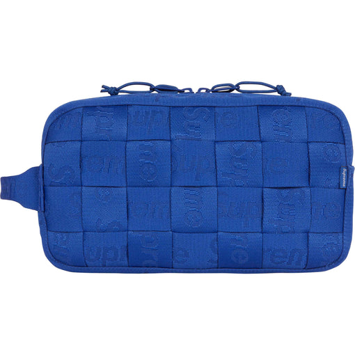 Bolsa Necessaire Supreme Woven Utility "Blue" Azul